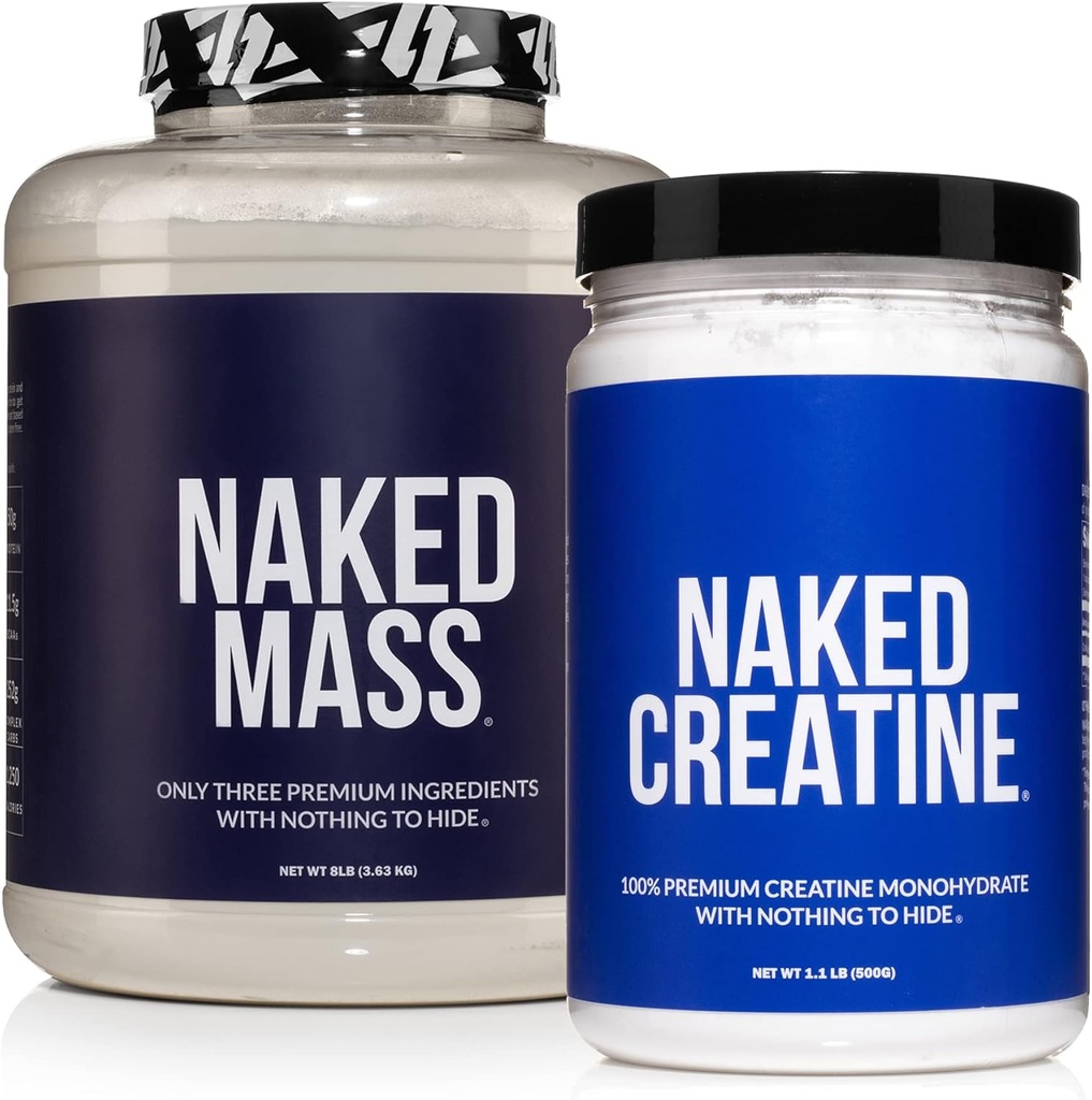 NAKED Muscle Growth Bundle: nieskazitelnie masowe stworzenie