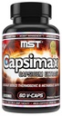 MST Capsimax Suplement 100mg V Kapsułki, 60 Służenia Klinicznie dozowane Zarządzanie Wagą, Termogeniczne, Apetite Control, Calorie Burning, Zdrowie Metaboliczne, Stymulant wolny. BSCG Certified