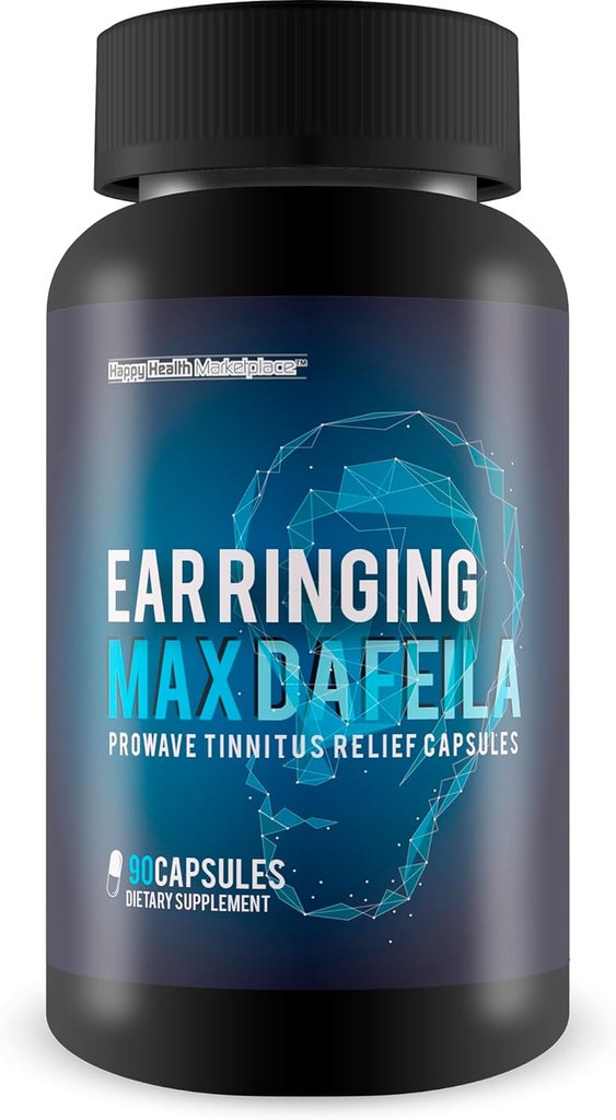 Uszy dzwonienie Max Dafeila Prowave Tinnitus Ulgi Kapsułki - Nasz najlepszy naturalny Ringing Uszy Remedy - Uszy dzwonienie Ulgi Uszy Suplement - Uszy suplementy zdrowia - Uszy dzwonienie Suplementy - Dla Ringing Uszy