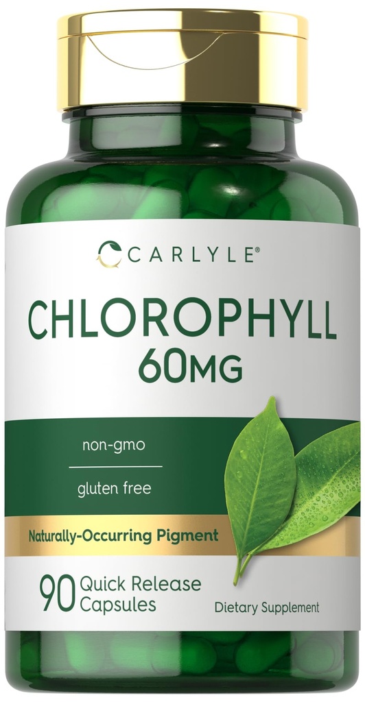 Carlyle Chlorophyll Pigułki 124; 90 Kapsułki 124; naturalnie występujący Pigment 124; Chlorophyll Concentration Supplement
