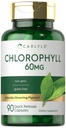 Carlyle Chlorophyll Pigułki 124; 90 Kapsułki 124; naturalnie występujący Pigment 124; Chlorophyll Concentration Supplement