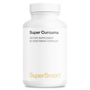 Supersmart - Super Curcuma 1000mg na dobę (Wysoka absorpcja) - Opatentowana Meriva Curcuma - Curcumin Phytosome 124; 60 Kapsułki wegetariańskie - Non-GMO