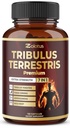 Suplement Tribulus Terrestris dla mężczyzn i kobiet, 5-miesięczne dostawy z Ashwagandha, Panax Ginseng, Saw Palmetto, Maca, Shilajit, 150 Hrabia