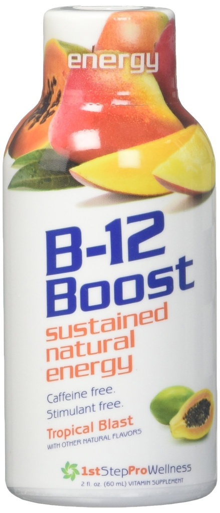 B- 12 Strzał Maksymalna energia, Tropical Blast, 2- unce, 12 za pudełko