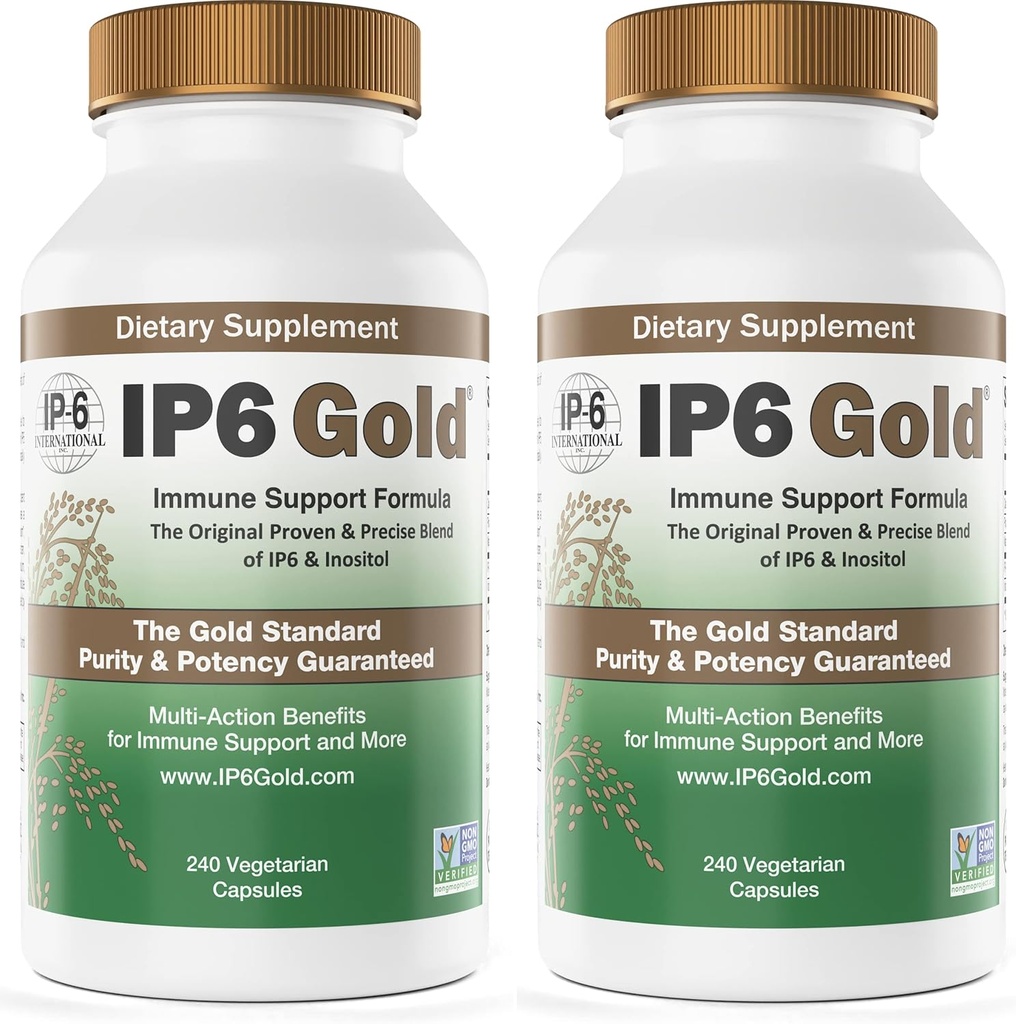 IP6 International IP6 Gold Immune Support Formuła - 240 ct (Opakowanie 2)