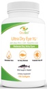 Stworzony do pomocy Relieve Dry, Itchy Eyes - 1700mg Trigliceryd Omega-3 + EPA & DHA, Luteina, Zeaksantyna, B12, D3- 60 Służenie (Ultra Dry Eye, UDETG - 2 Miesiąc)