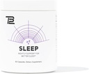 TB12 Sleep - Suplement do snu z magnezem, L- Theanine, Rumianek, GABA, i Melatonina upaść sen szybciej, Promowanie relaksacji i poprawić jakość snu. Stres i nastrojenie Nightly Support
