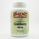 Holly Hill Health Foods, Cran- Max Skoncentrowana Żurawina 400 MG, 120 Kapsułki