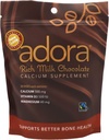 Adora suplement wapnia, Fairtrade Mleko czekolada, pojedyncze opakowanie - 30 szt.