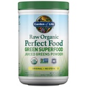 Ogród życia Super Zielone Proszek Smoothie & Mix, Probiotyki i Enzymy do Żywienia Zdrowia, Organiczne Superfoods Żywienie Owoce i warzywa dla kobiet i mężczyzn Energia, Oryginał, 60 Sługi