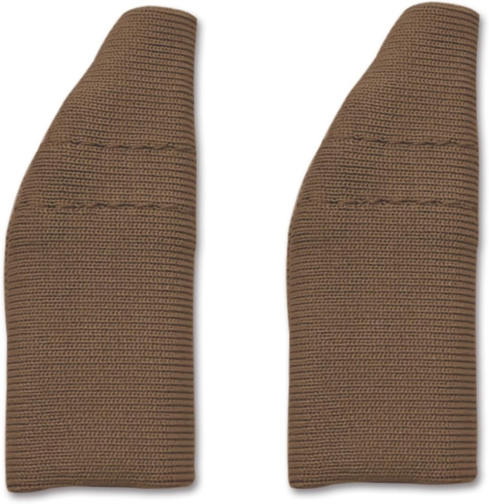 Pokrywa słuchowa Chroń Wzmacniacze słuchu ze spojenia, brudu i wilgoci, Dopasowuje instrumenty słuchu 1.4 "do 1.6" (Brown, L)
