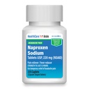 HealthCareAisle Naproxen Sodu, 220 mg - 225 kapsułek - Ból głowy Reliever, Do 12 Godzin Ulgi
