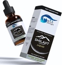 Czysty Shilajit Resin Liquidity 124; Wysoka potencja, Autentyczne, Naturalne 124; dla Detox Cleanse Immune Support Brain Booster i Energii 124; Zawiera Fulvic Acid Trace Minerals 124; 2 Fl Oz