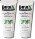 Basix Skóra Defence Repair Cream (Twin Pack) Kigelia Afrykańskie kiełbasa Drzewo koi Eczema Łuszczyca Trądzik skórny Naturalne Składniki dla Suchej Swędzonej Skóry Lemon Ginger Plum Rosemary Witamina E Rose Aloe