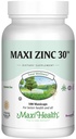 Suplementy cynku - Cynk 30 mg z Enzymaxem - Najwyższa moc immunologiczna - Kapsułki z glicynianu cynku - Cynk Witamina dla dorosłych - Kosher - 100
