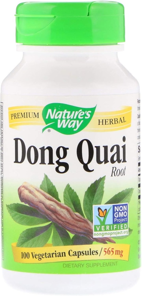 Nature 's Way Dong Quai Root -- 100 kapsułki / 565 mg