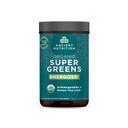 Ancient Nutrition Organic SuperGreens Energizer Proszek z probiotykami i B12, Wykonane z prawdziwych owoców, Warzywa i zioła, do żywienia, Detoksykacji i wsparcia energetycznego, 25 Służenia