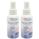 SkinSmart Eczema Spray dla niemowląt i dzieci, Usuwa bakterie tak Skóra może wyleczyć, 4 Ounce Spray (Pack of 2) Bezpieczny dla delikatnej i surowej skóry