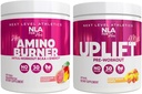 NLA for her Pre / Intra Workout Stack (zawiera jej Termogeniczne Amino Hawajski Zachód słońca i uplift Max Pre Workout Sour Peach Rings)