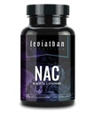 Lewiatan Nutrition NAC Supplement N- Acetyl Cysteine for Lung, Wątroba, Wsparcie immunologiczne - Potężne przeciwutleniacze Wsparcie dla zwiększenia poziomu glutationu 600mg, 120 Kapsułki