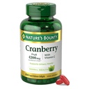 Nature 's Bounty Cranberry Pills for Women Tract Health, Suplementy żurawinowe z koncentratem i witaminą C, 250 Softgels (Opakowanie 1)