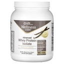Life Extension Wellness Code ® Advanced Whey Protein Isolate (Vanilla), kreatyna, glutamina, Mix for Muscle Growth & Immune Health, no Sugar Added, Gluten Free, Non-GMO, 454 Grams, 20 Servings