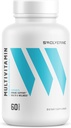 Swolverine Multivitamin Amend124; Wzmocnione witaminy i minerały kapsułki, Magnez, Cynk, Chrom, Żelazo, Wapń, Biotin, (30 Służenie)
