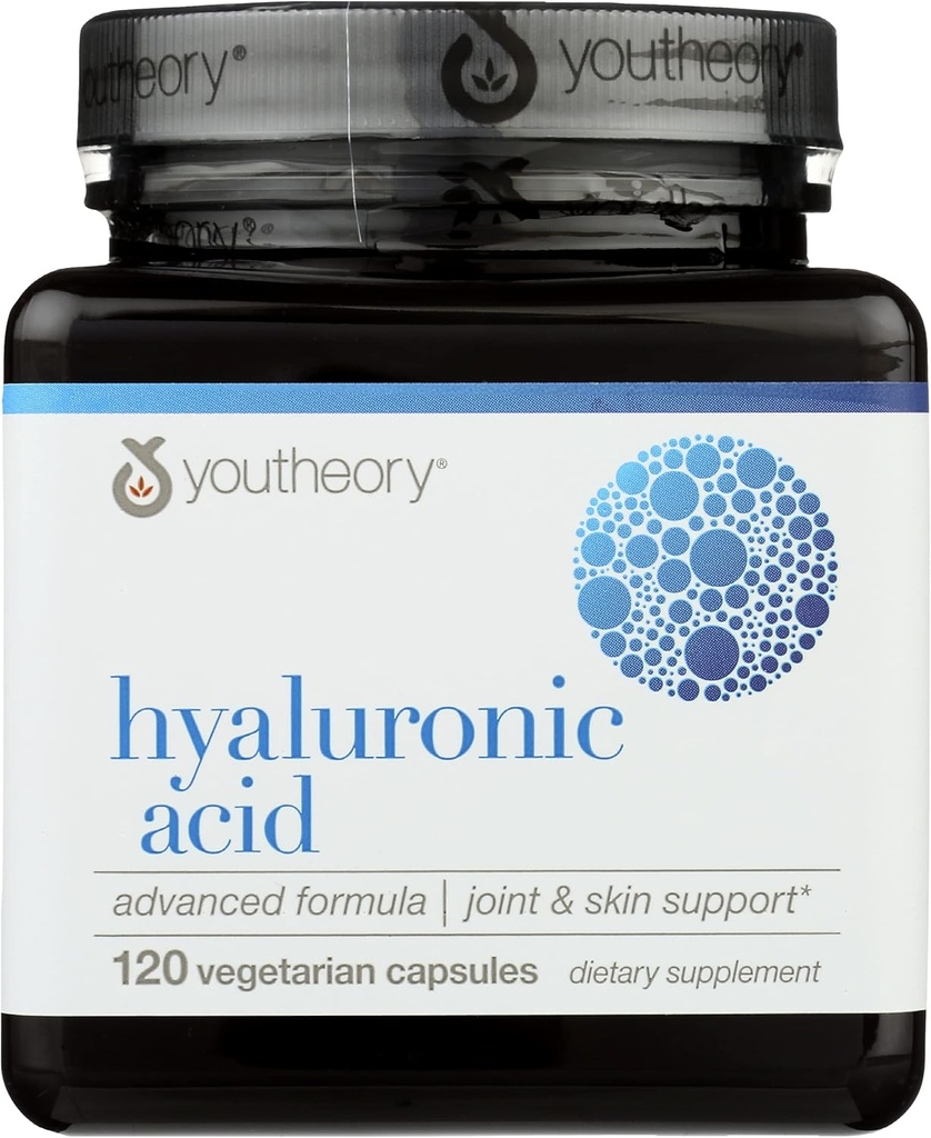 Yoytheory Hyaluronic Acid Advanced Formula, Dairy Free, 120 kapsułki (Opakowanie po 1)