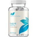 CoQ10 200mg z BioPerine - Zwiększona absorpcja Koenzym Q10 200mg Potężny przeciwutleniacz dla energii serca i wsparcia starzenia - Wysoka stabilność CoQ10 Ubichinon Czapki - Made in a cGMP US Lab (200 Servings)