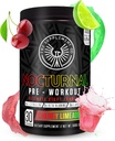 Nocny trening wstępny - No Cafeline Night Pretreaction for Men & Women for High Energy and Massive Pomps - Cherry Limeade, 30 Służenie