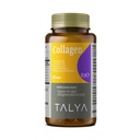 TALYA Collagen Pigułki z kwasem hialuronowym + witamina C 124; Zhydrolizowany Kolagen dla kobiet i mężczyzn 124; Włosy, Skóra i paznokcie 124; Non-GMO 124; 60 Kapsułki