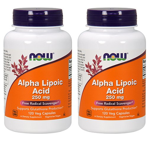 Teraz żywność Alpha Kwas lipowy 250mg, 120 kapsułki roślinne (2 opakowania)