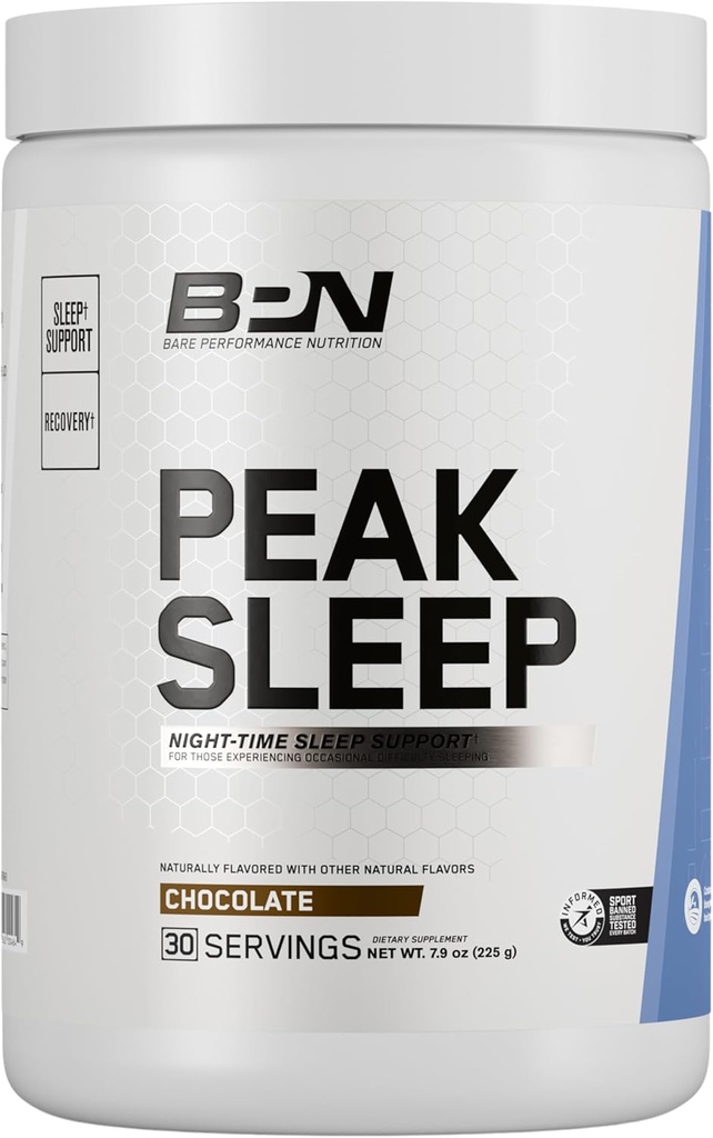 NAKŁAD WYKONANIA BARE, BPN Szczytowy sen Night-Time Sleep Supplement Supplement Supplement Supplement Supplement Supplement Supplement Supplement Supplement Supplement Supplement Supplement Supplement, Proszek do gorącego napoju, 30 Słupki, Czekolada