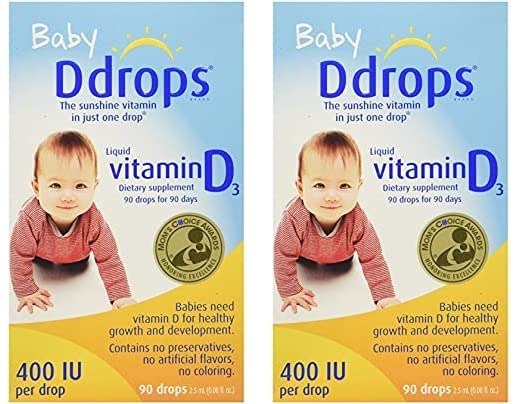 Ddrops Baby Drops Yellow (opakowanie po 2)