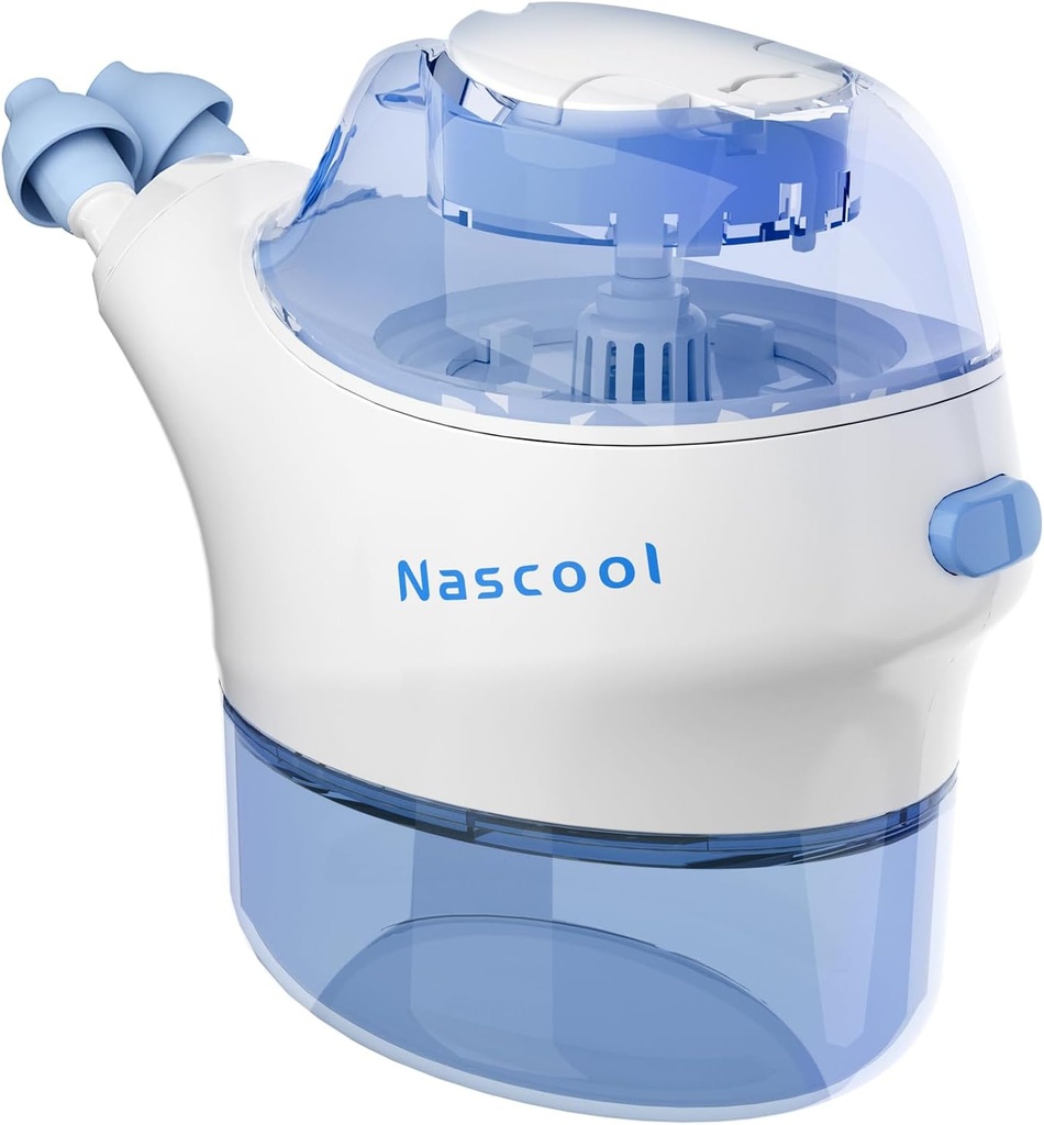 System nawadniania błony śluzowej nosa z 50 zestawami soli, elektryczny czyszczący Neti Pot Nos Sinus Rinse Machine dla Sinus Relief nosowej zatory Runny Nos