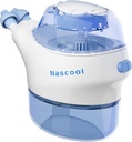Nasal Irrigation System with 50 Salt Packets, Electric Neti Pot Nose Cleaner Sinus Rinse Machine for Sinus Relief Nasal Congestion Runny Nose