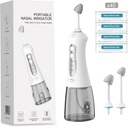 luckin uśmiech Nasal nawadnianie System, Nasal Rinse Machine dla Sinus Relief, 3 Pressures Sinus Rinse IPX7 Waterproof Automatic Neti Pot z 40 Pakiety soli, 300ML Duży zbiornik do podróży i domu