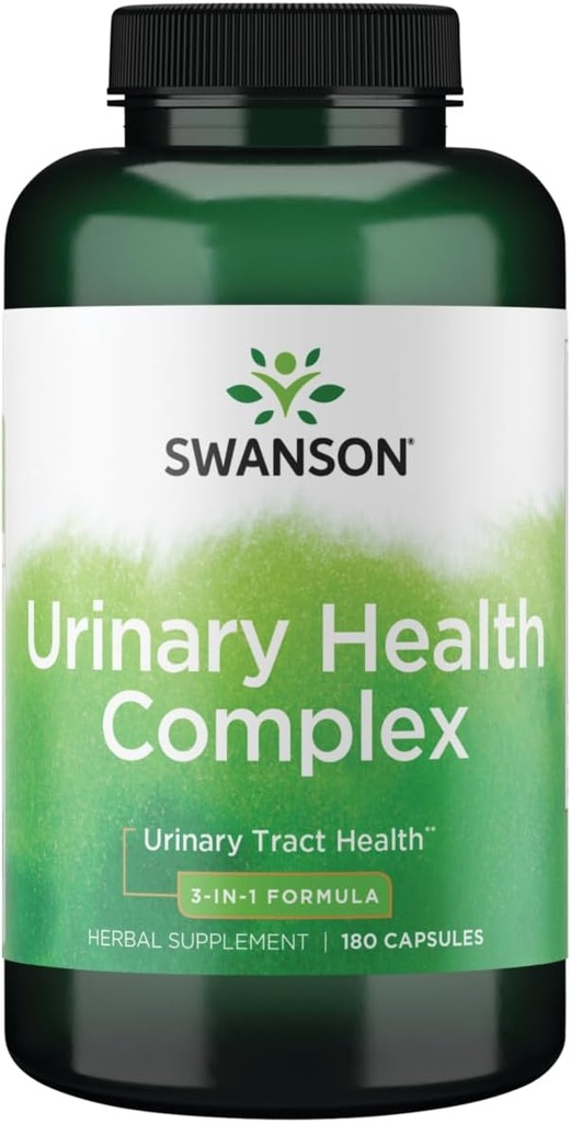 Swanson Urynary Health Complex Triple Herbal Protection Urbanical Bladder Health Support 180 kapsułki