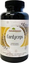 Aloha Medicinals Pure Cordyceps, Certified Organic Mushroom Supplement, Supports Immunity and Energy, Pack of 1, 90 Capsules