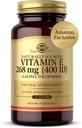 Solgar Witamina E 268 mg (400 IU), 360 Alpha Softgels - Naturalny przeciwutleniacz, Skóra i System immunologiczny Wsparcie - Naturally-Sourced Witamina E - Gluten Free, Dairy Free - 360 Servings