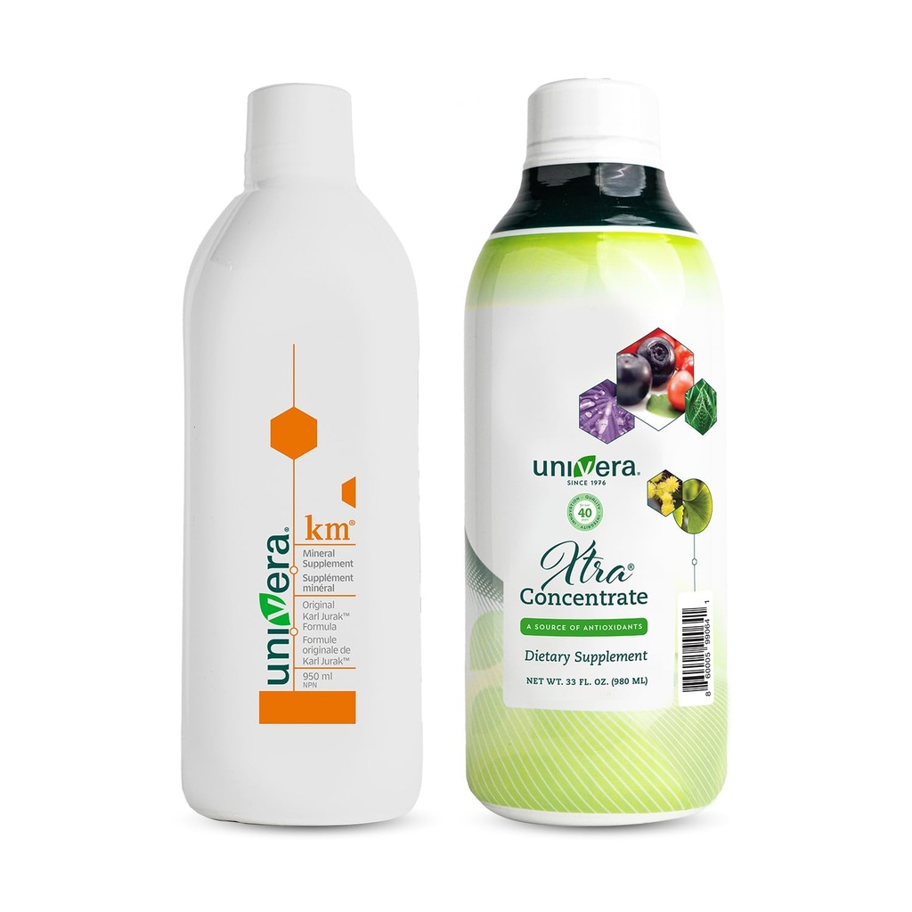 Universia Essentials Pack km, Liquid Potasu Wspiera Koncentrat Xtra, witaminy B Complex, Vital Energy, 15 All- Natural Składniki, Zarządzanie Stres, Poprawa zdrowia Joint Environment, Wzmocnione