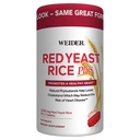 Weider Red Yeast Rice Plus 2 - Opakowanie z fitosterolami 1200 mg w 2 tabletkach (240 tabletek X 2)