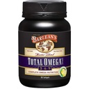Barlean 's Total Omega 3 6 9 Softgels, Mieszany dodatek oleju rybnego z olejem z borasu i oleju lnianego, 1000 mg Omegas ALA, EPA, DHA i GLA do wspólnych suplementów wsparcia i zdrowia serca, 90