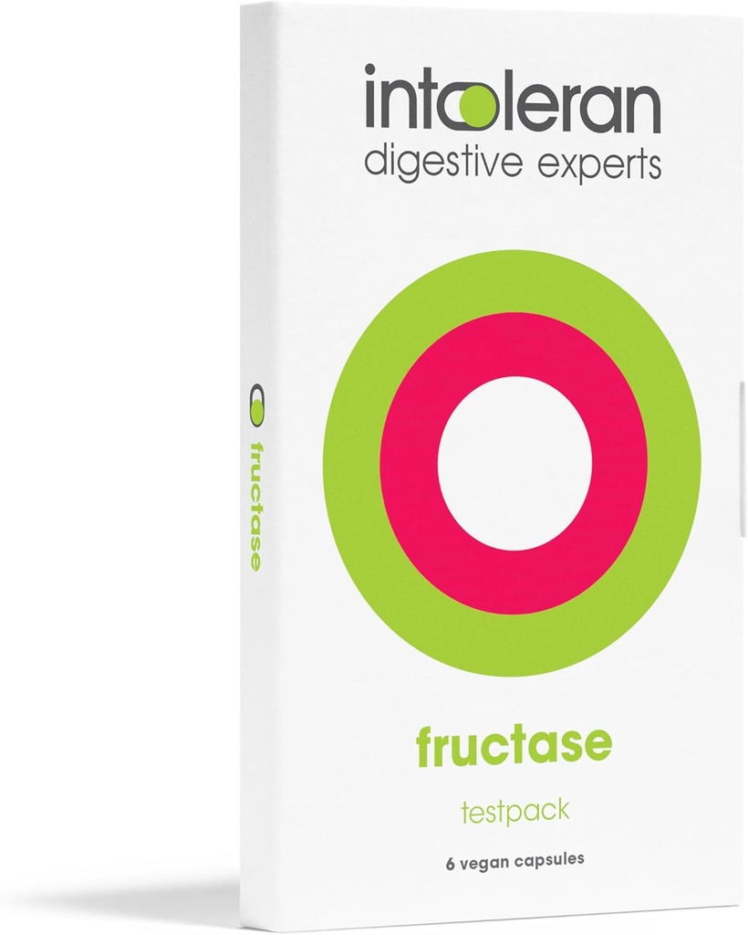 Nietolerancja Fructase Digestive Enzymes Testpack - 6 Kapsułek Etiopia 124; Suplement do Nietolerancji Fruktozy Etiopia 124; Enzymy do pomocy Digest Sugary Foods & Drink (Cukier owocowy) 124; Szybkie działanie Etiopia 124; Czysty & Wegan Etiopia 124; Niski FODMAP