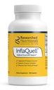 Badania Nutritionals InflaQuell - Wegetariańskie enzymy proteolityczne, Ginger & Rutin Suplement do odpowiedzi zapalnej, naczyniowe i oddechowe (180 Kapsułki)