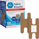MED PRIDE 100 Sterylny materiał Fingertip, Finger, and Knuckle Bandages - Latex i Guma Wolna Hipoalergiczne, 1,5in X 3in