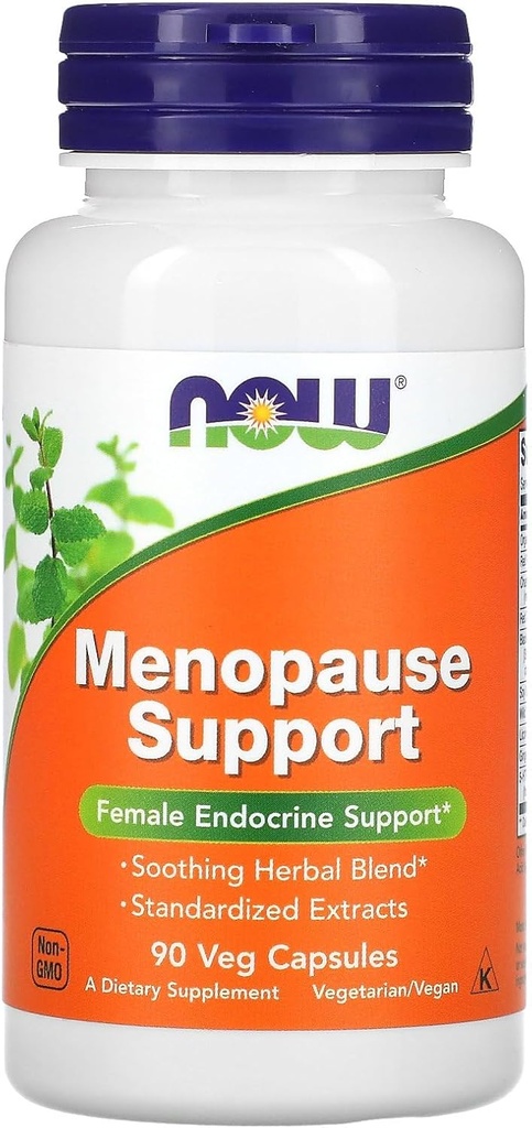 Teraz Żywność - Menopauza Wsparcie 90 Czapki Veg