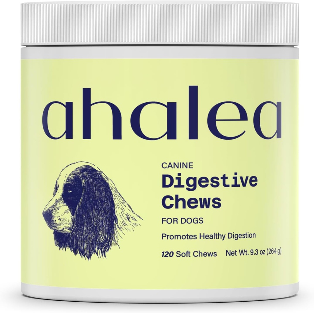 120 ct. Probiotics for Dogs- Dog Probiotics for Digestive Health, Support Gut Health, Diarrhea, Digestive Health & Seasonal Allergies, 264 Gram 2 Billion CFUs