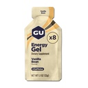 GU Energy Original Sports Nutrition Energy Gel, 8- Count, Vanilla Bean