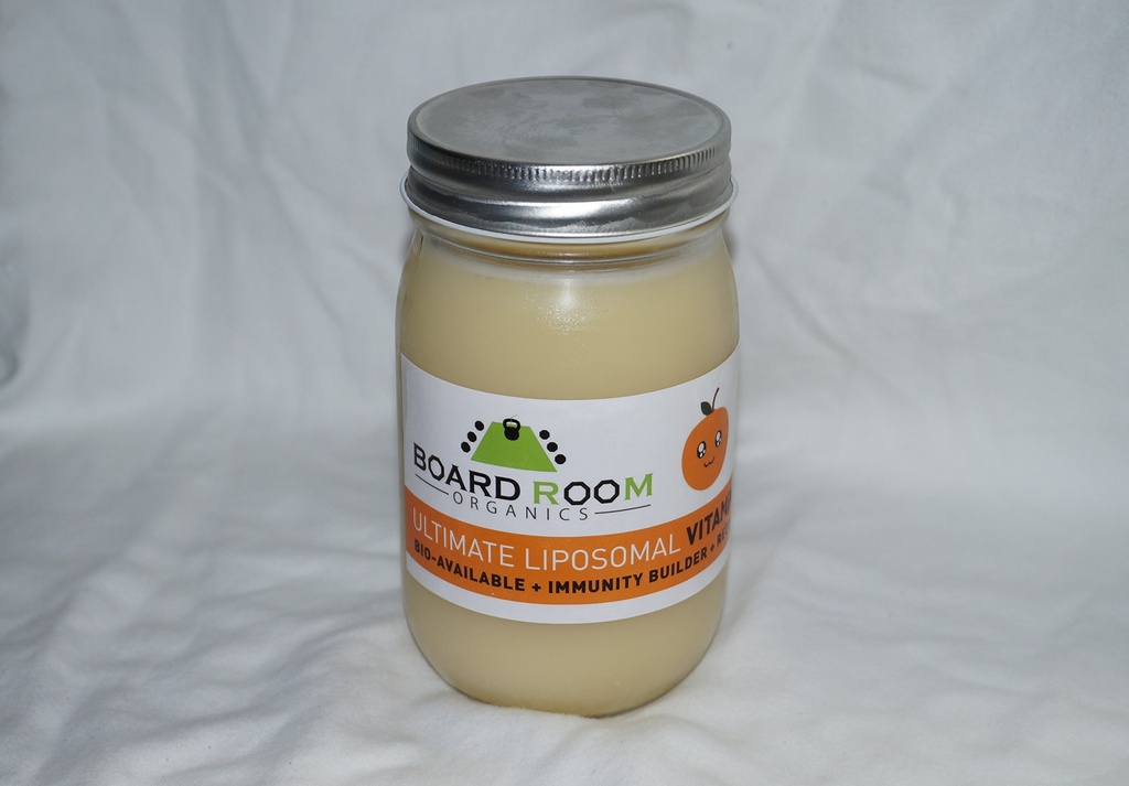 Ostateczna witamina liposomalna C 124; 3000mg na Podawanie 124; 16oz Bis124; Non-GMO! Bis124; Board Room Organics / # 1 Najlepsze Liposomal C na rynku Dzisiaj